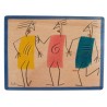 Rectangular Placemat Tipusim by Kakadu Art | Table Decorations