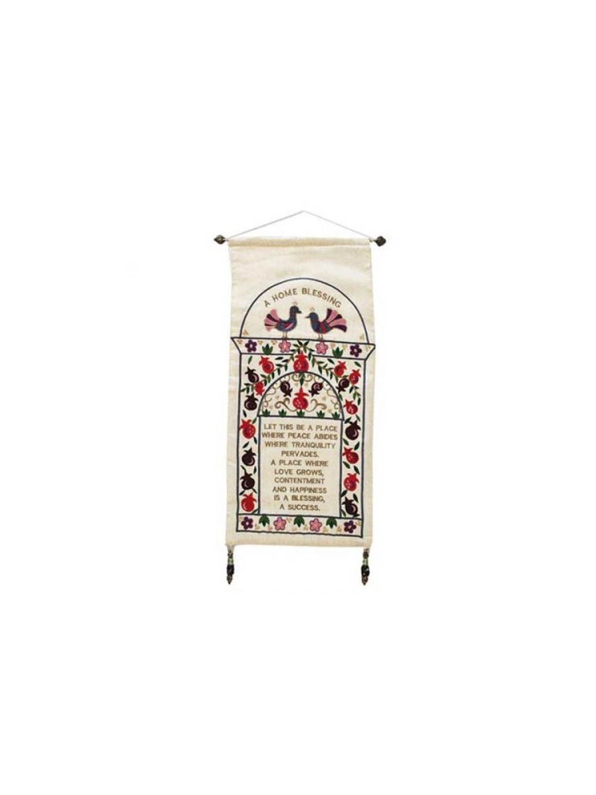 Yair Emanuel English Home Blessing with ... | Wall Hangings by Emanuel