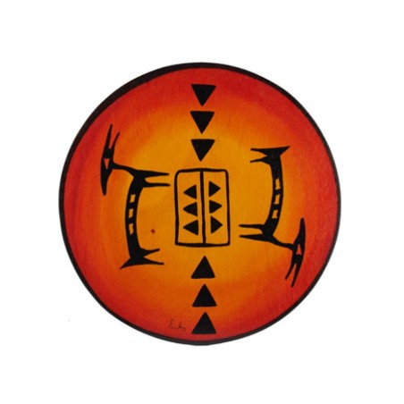 Round Placemat Shemesh by Kakadu Art | Table Decorations