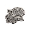 Dorit Judaica Wall Hamsa Lace Flower Design with Bles... | Hamsa Hands
