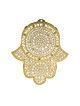 Dorit Judaica Wall Hamsa Lace Flower Design with Bles... | Hamsa Hands