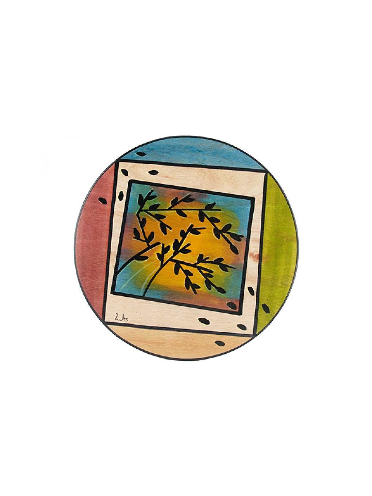 Round Placemat Autumn by Kakadu Art | Table Decorations