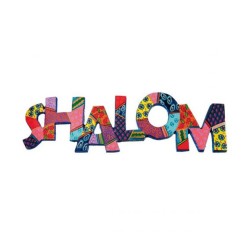 Yair Emanuel Hand Painted Metal Wall Han... | Wall Hangings by Emanuel