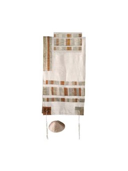 Yair Emanuel Silk Tallit Set with Embroid... | Jewish Gift from Israel