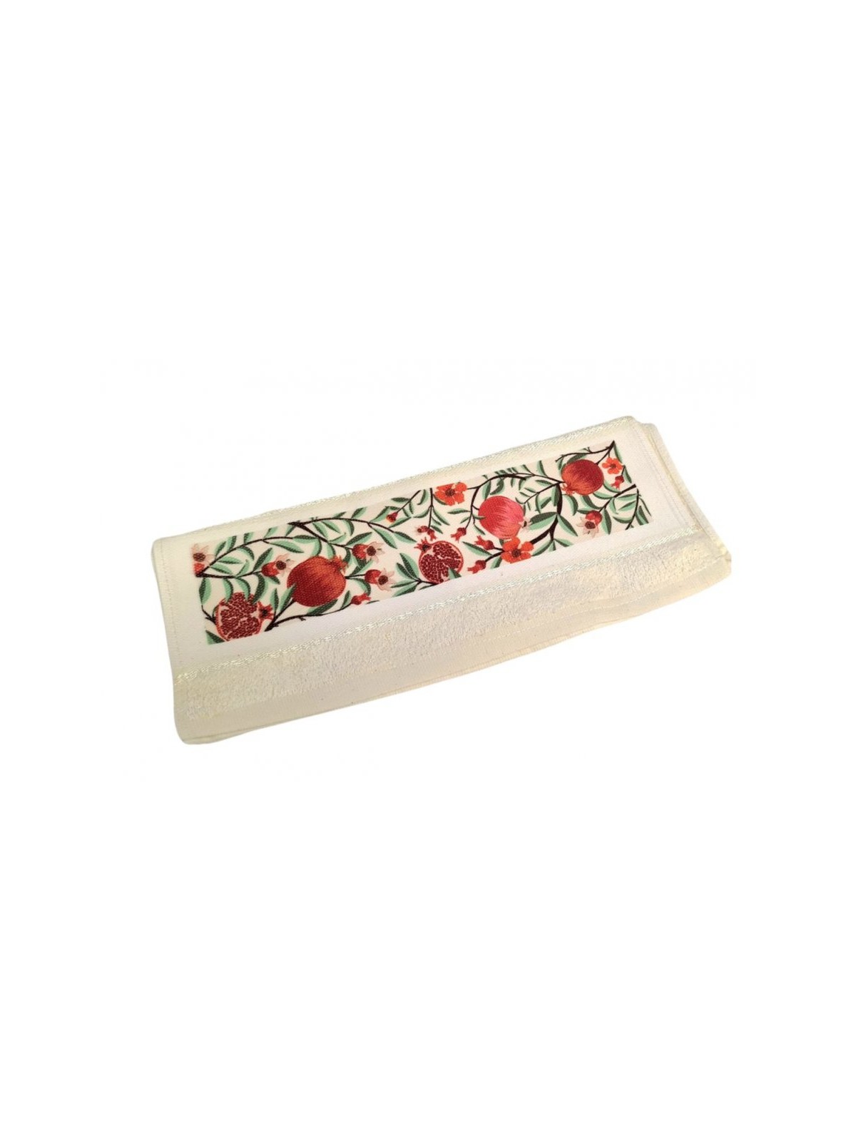 Dorit Judaica Netilat Yadayim Hand Towel Red ... | Rosh Hashanah Gifts