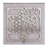 Dorit Judaica Stainless Steel Wall Plaq... | Floating Letters by Dorit