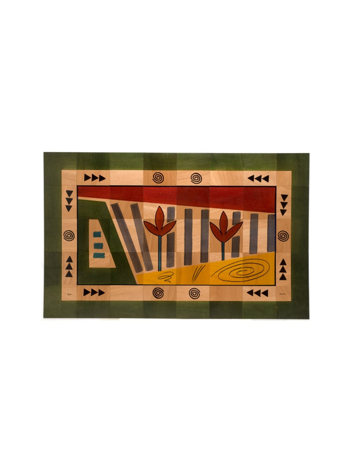 Floor Mat Sun Stems by Kakadu Art | House Decorations