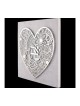 Dorit Judaica Plaque murale en acier inoxydable... | Lettres flottantes par Dorit