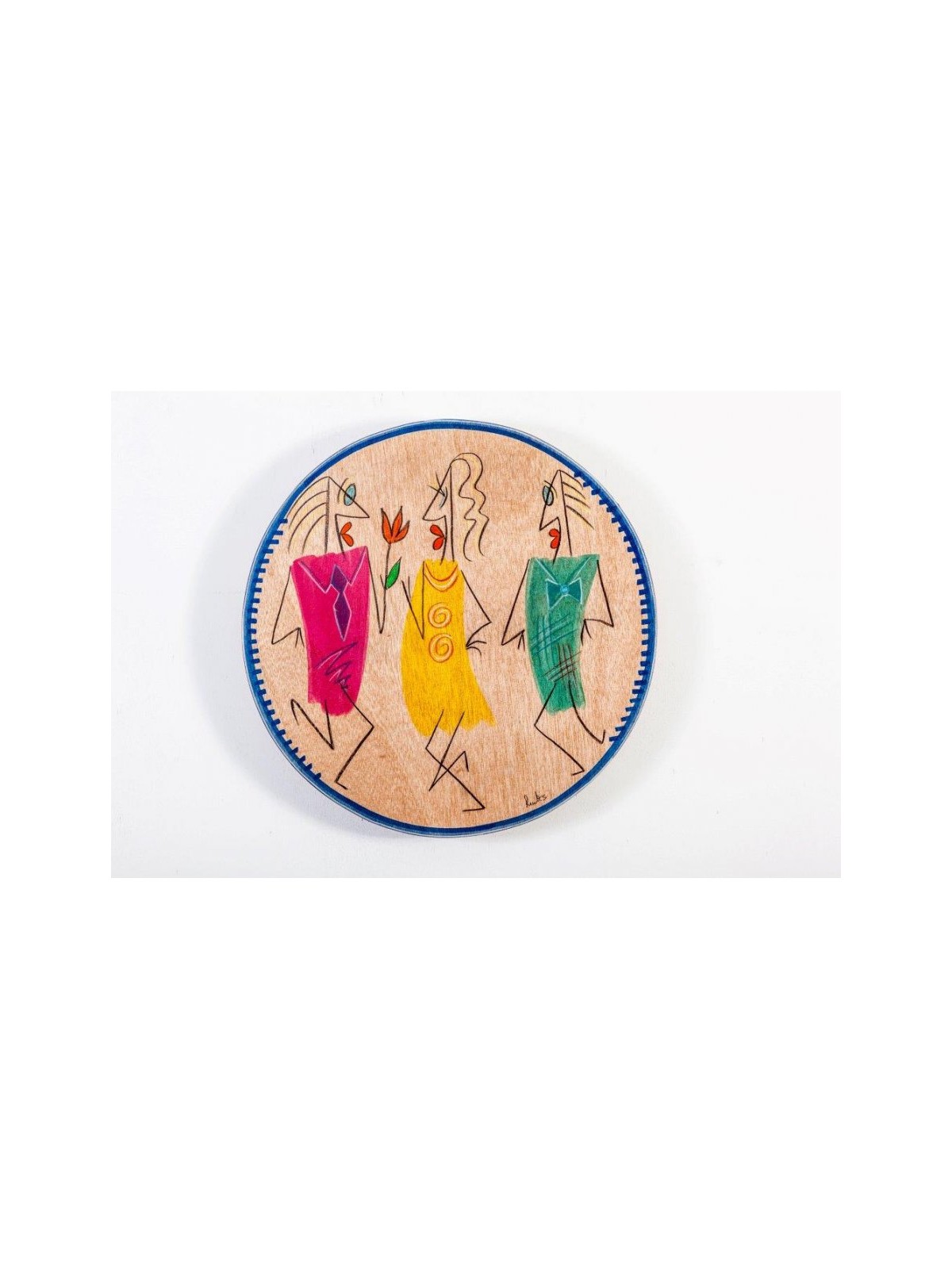 Wood Place Mat by Kakadu Art People | Table Decorations