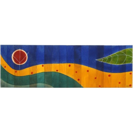 Table Runner Yellow Path by Kakadu Art | Table Decorations