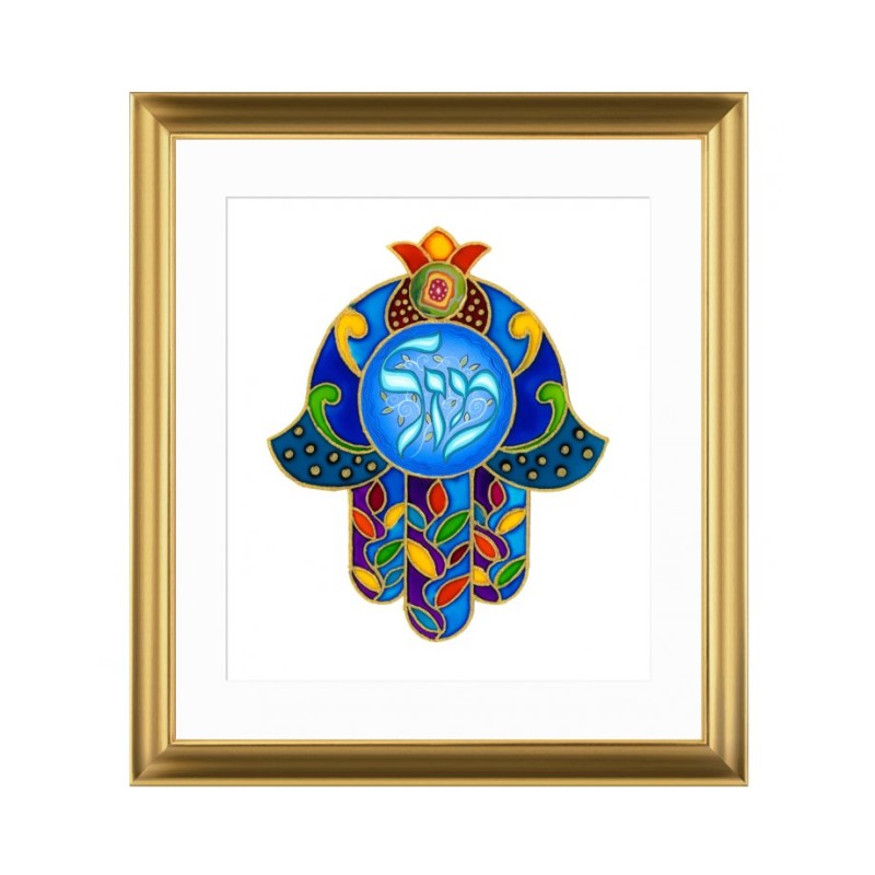 Dvora Noir Coloré Hamsa Mazal en hébreu S... | Jeux et jouets pour enfants