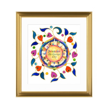 Dvora Black Colorful Jerusalem in English  Si... | Kids Games and Toys