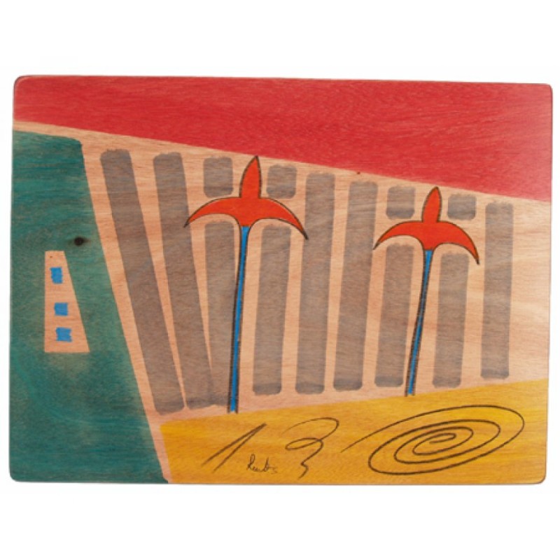 Rectangular Placemat Sun Stems by Kakadu Art | Table Decorations