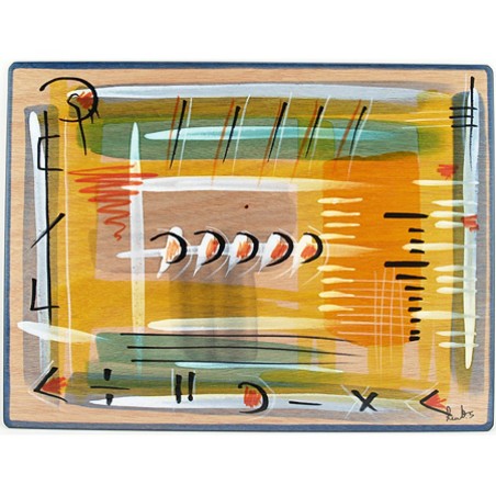 Rectangular Placemat Thoughts by Kakadu Art | Table Decorations