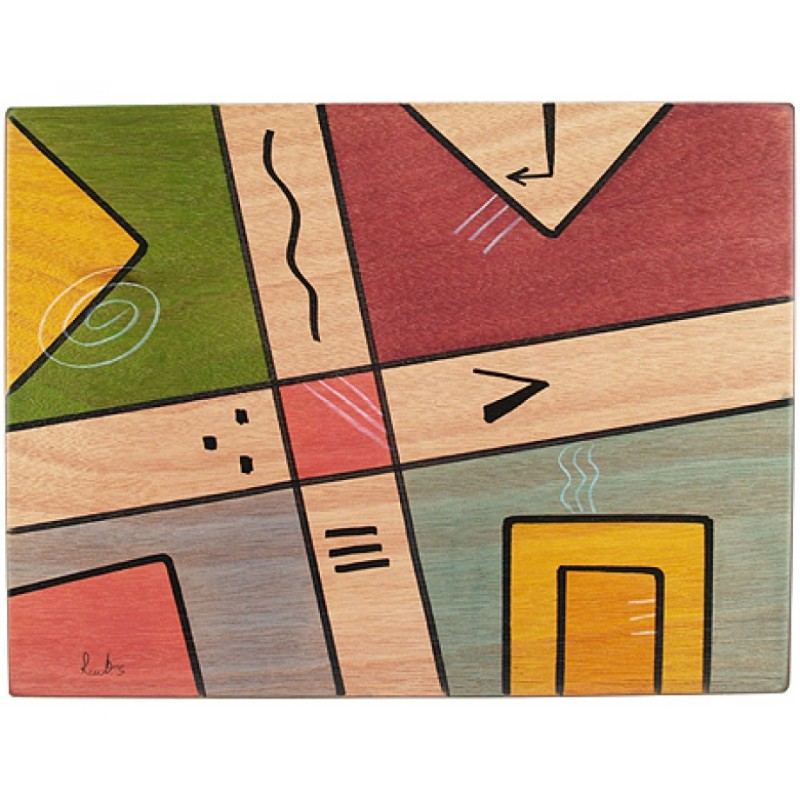 Rectangular Placemat Mondo by Kakadu Art | Table Decorations