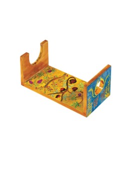 Yair Emanuel Hand Painted Wood Stand for Larg... | Rosh Hashanah Gifts