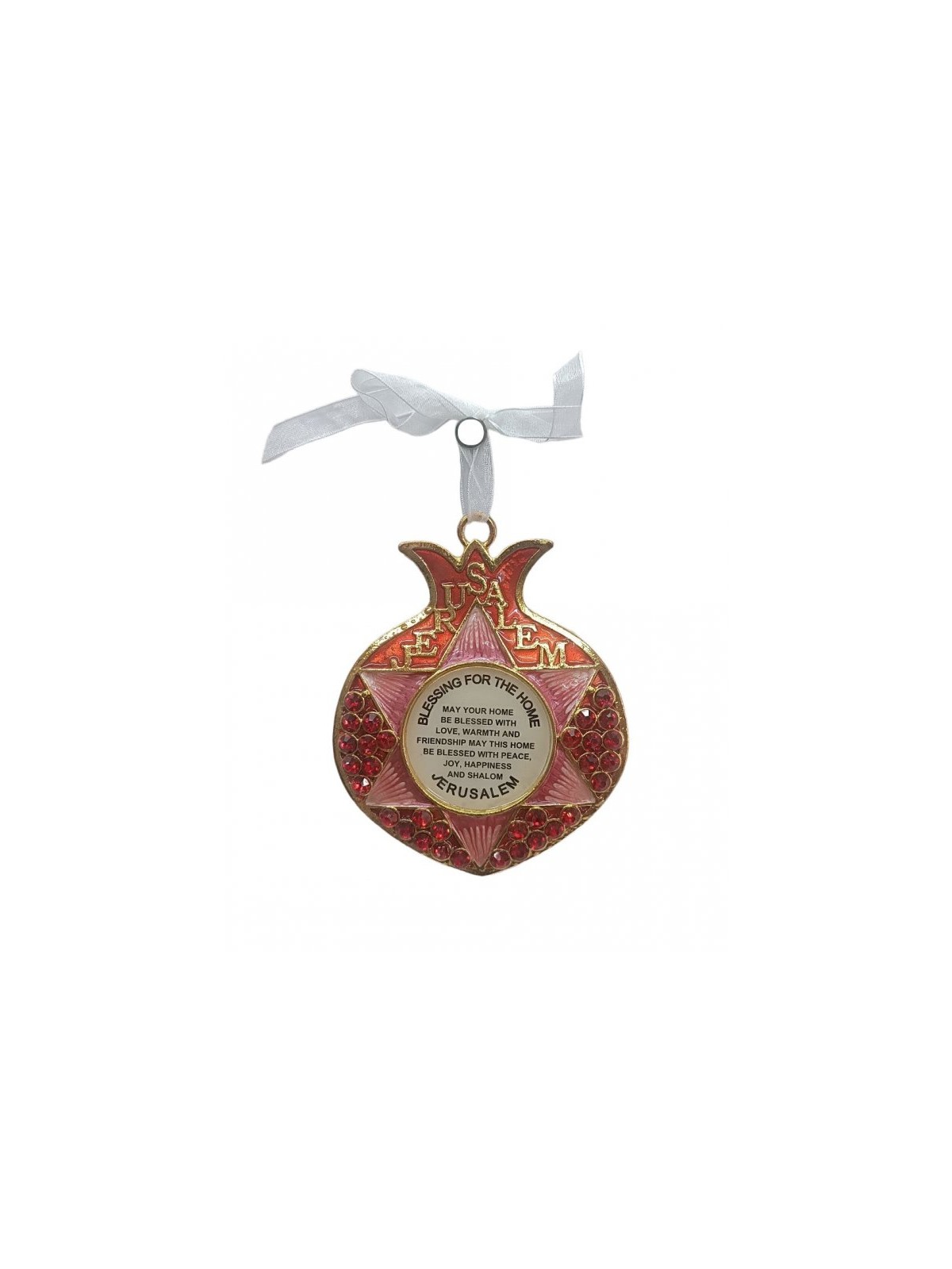 Gleaming Pomegranate Wall Decor with Crystals Star ... | Wall Hangings