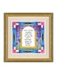 Dvora Black Aaronic Blessing Hand Finished Print Jeru... | Dvora Black