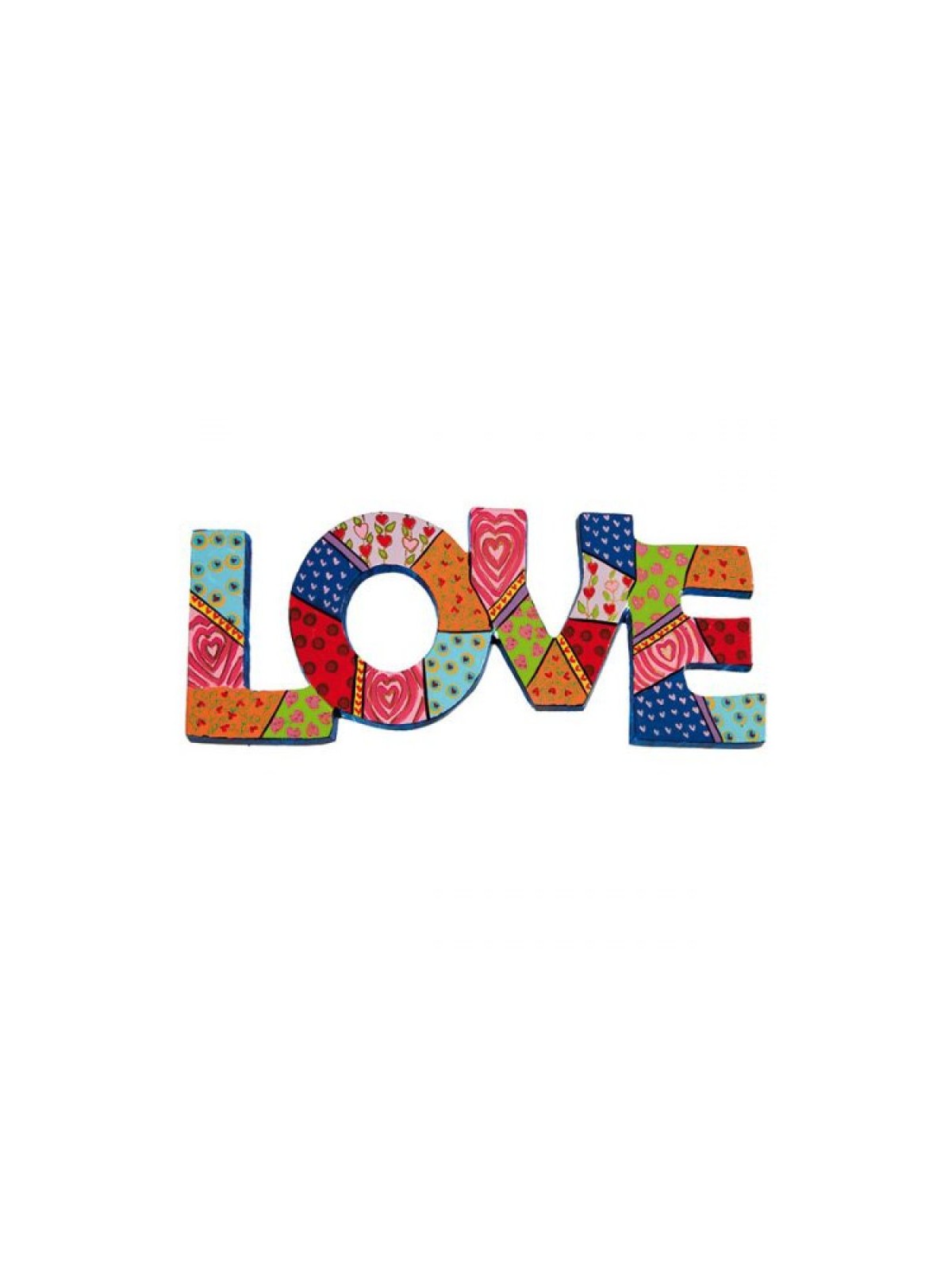 Yair Emanuel Wall Hanging Love with Lett... | Wall Hangings by Emanuel