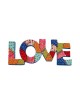 Yair Emanuel Wall Hanging Love with Lett... | Wall Hangings by Emanuel