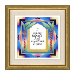 Dvora Black Hand Finished Wall Print Colorful Ani LeD... | Dvora Black