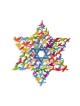 Dorit Judaica Wall Art Star of David and M... | Wall Hangings by Dorit