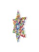 Dorit Judaica Wall Art Étoile de David et M... | Tentures murales par Dorit