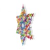 Dorit Judaica Wall Art Star of David and M... | Wall Hangings by Dorit