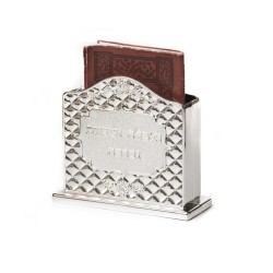 Lacquered Silver Plated Birkon Holder with Diam... | Table Decorations