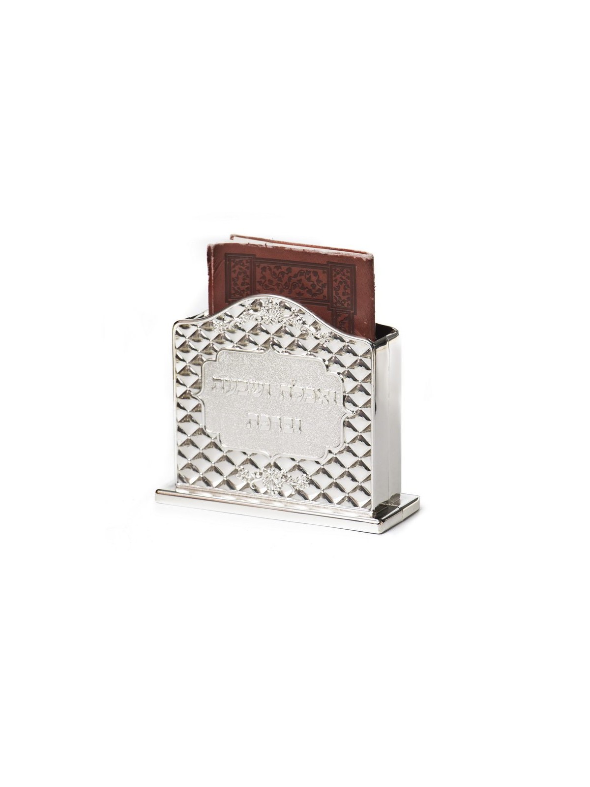 Lacquered Silver Plated Birkon Holder with Diam... | Table Decorations