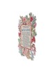 Dorit Judaica Lucite Wall Art Sabbat Bougie Ble... | Chabbat par Dorit