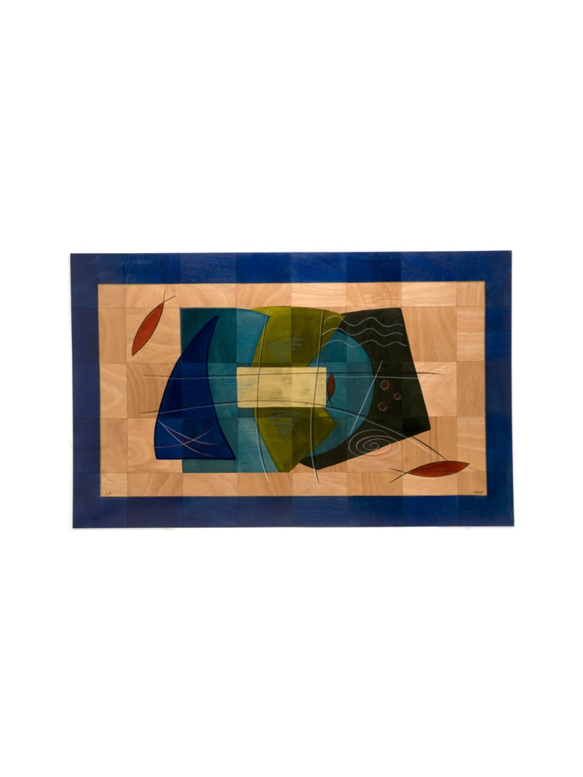 Floor Mat Yam מאת Kakadu Art | קישוטים לבית