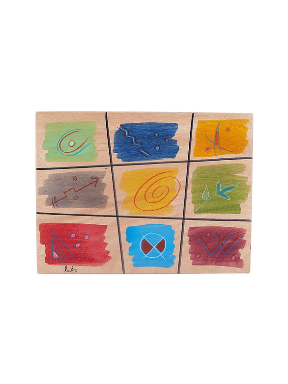 Rectangular Placemat Domino by Kakadu Art | Table Decorations