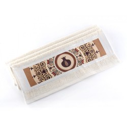 Dorit Judaica Netilat Yadayim Hand Towel Pomegran... | Towels by Dorit
