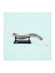 Silver Plated and Gold Decorative Yemenite Shofar on St... | Figurines