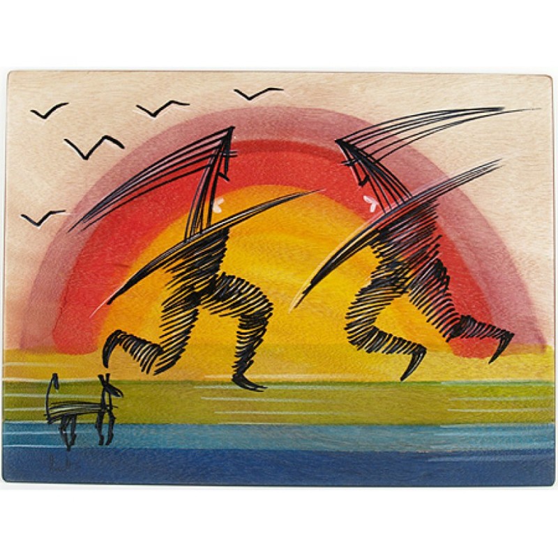 Rectangular Placemat Show by Kakadu Art | Table Decorations