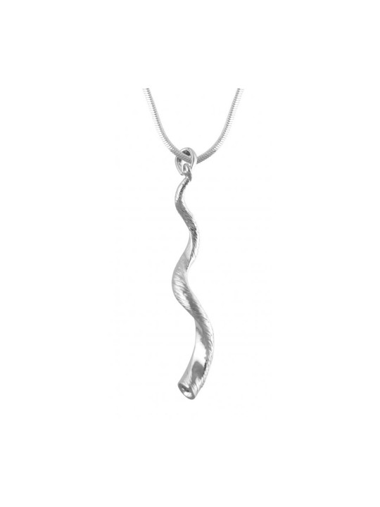 Silver Yemenite Shofar Necklace Pendant... | Shofar Bags & accessories