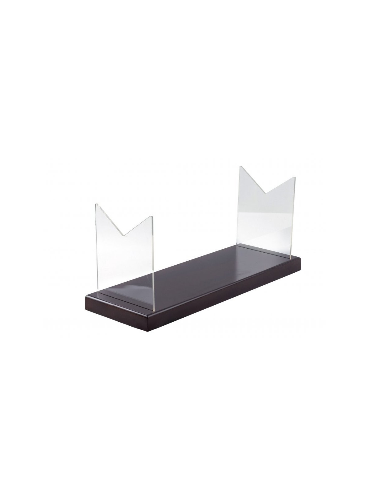 Support Shofar Base en bois Côtés pliants en acrylique %96 Fo... | Supports de Shofar