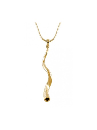 Gold Yemenite Shofar Necklace Pendant R... | Shofar Bags & accessories