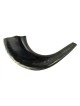 Petit Shofar en corne de bélier noir poli | Shofars en corne de bélier