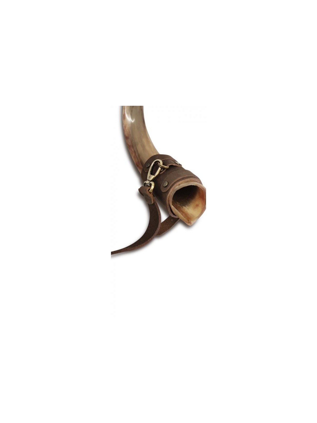 Sangle en cuir véritable pour transporter Kudu... | Sacs et accessoires Shofar