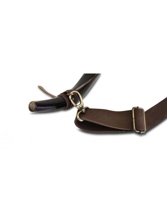 Sangle en cuir véritable pour transporter Kudu... | Sacs et accessoires Shofar
