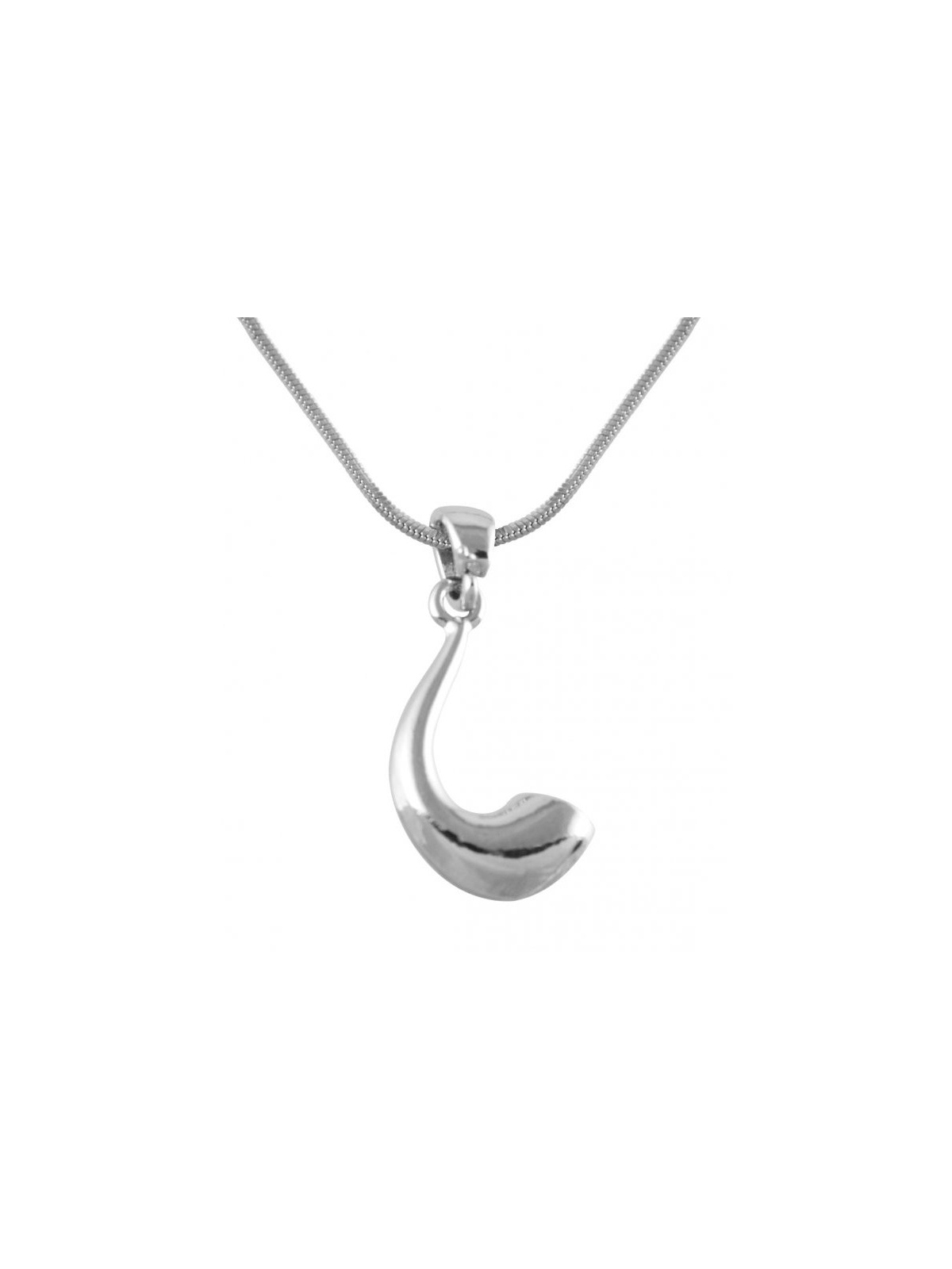 Collier pendentif Shofar en corne de bélier en argent... | Sacs et accessoires Shofar