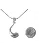 Collier pendentif Shofar en corne de bélier en argent... | Sacs et accessoires Shofar