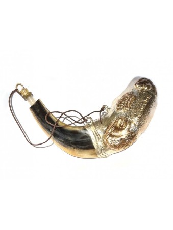 Shofar en corne de bélier pour l'onction des lions d'huile... | Shofars en argent sterling