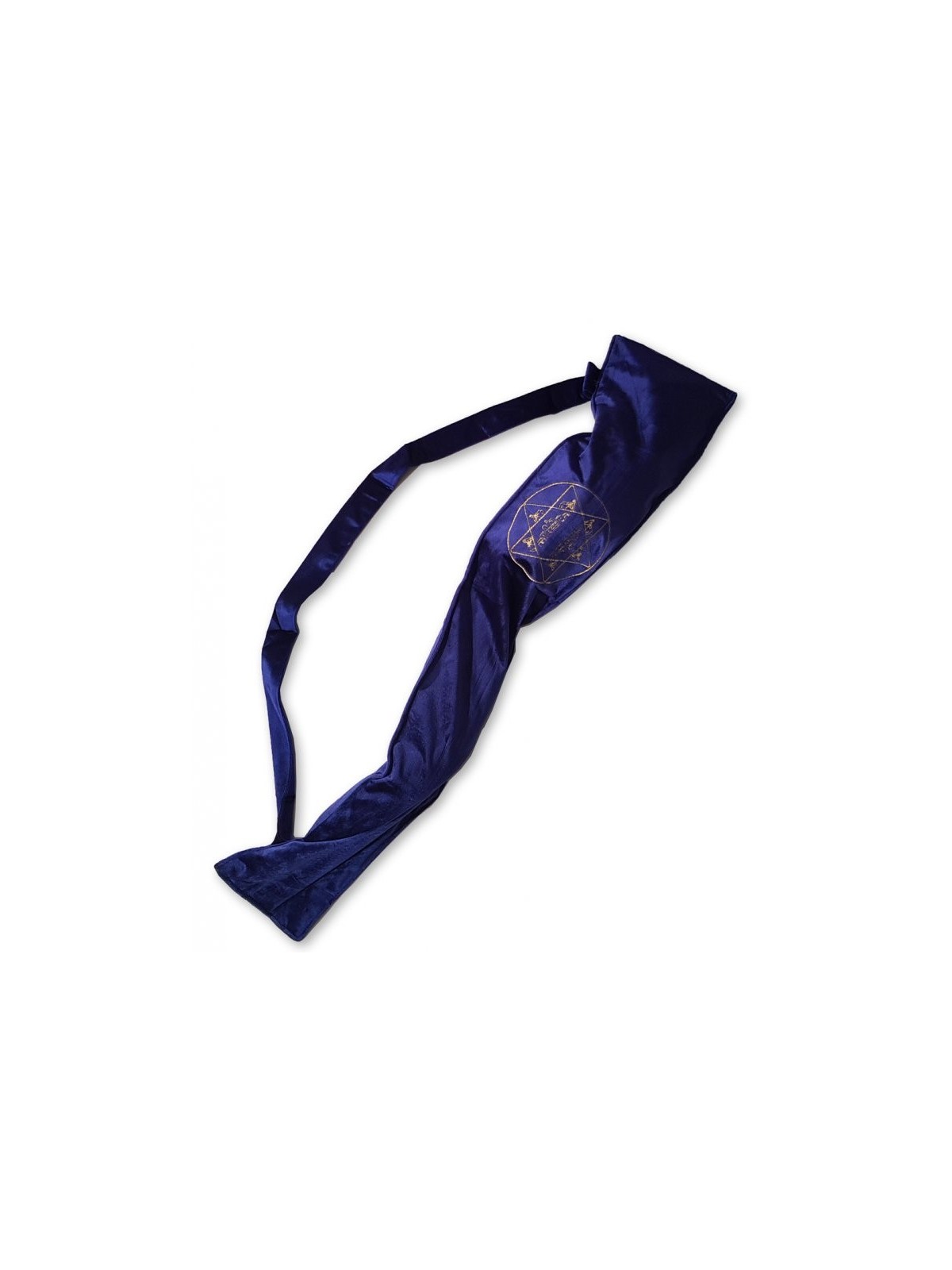 Yemenite Shofar Pouch Blue Velvet Gold ... | Shofar Bags & accessories
