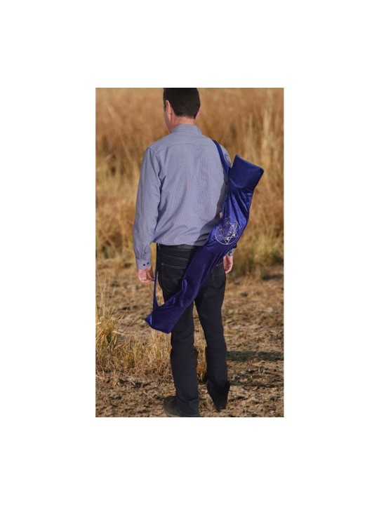 Pochette Shofar yéménite velours bleu or... | Sacs et accessoires Shofar