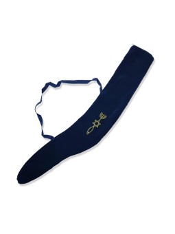 Sac Shofar yéménite en velours bleu avec em... | Sacs et accessoires Shofar