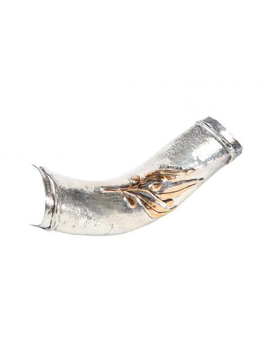 Temple Menorah Étoile de David Argent Yémen... | Shofars en argent sterling