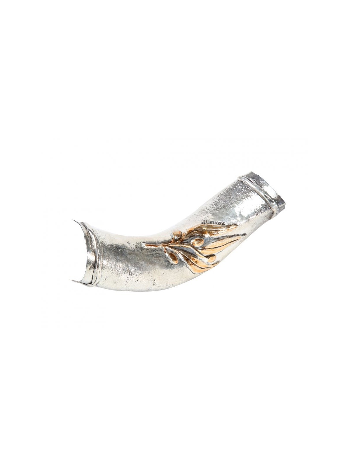 Temple Menorah Étoile de David Argent Yémen... | Shofars en argent sterling